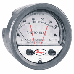 Toon details voor Dwyer Photohelic drukverschilmeter serie 3000MR Afbeelding van Dwyer Photohelic drukverschilmeter serie 3000MR
